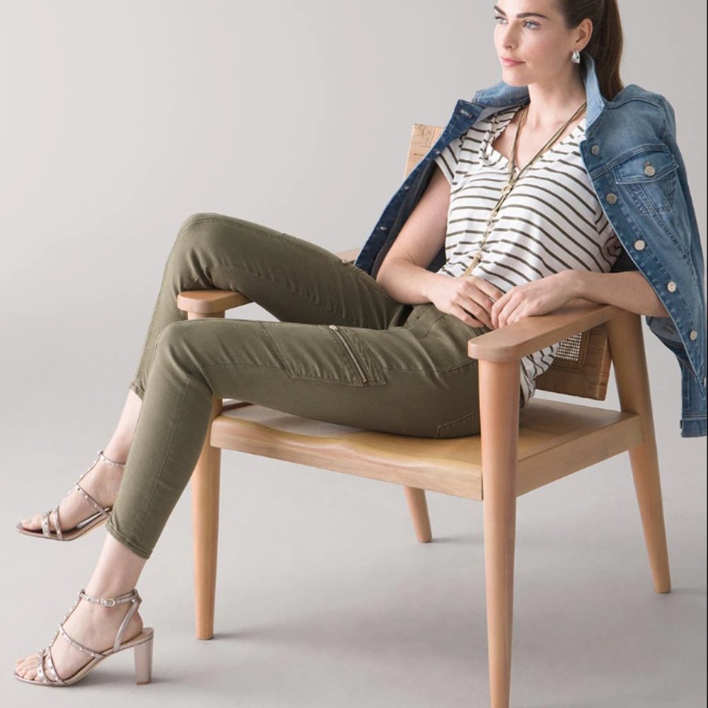 NWT WHBM High-Rise Skinny Jeans